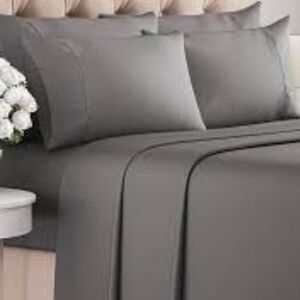 QVC Charcoal Bedding Sheet Set